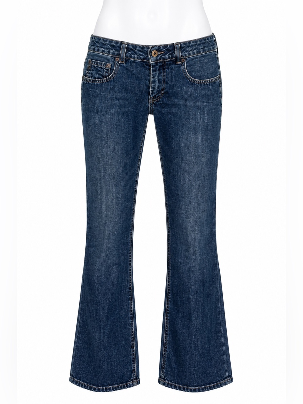 Size 26 Silver Jeans Women’s Y2K Low Rise Bootcut Jeans Dark Wash